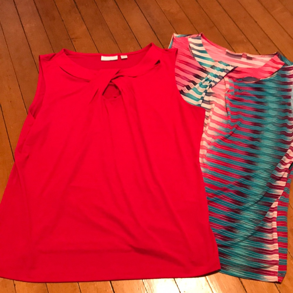 New York & Company tank tops , size XL